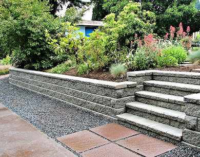 Retaining Wall Installation