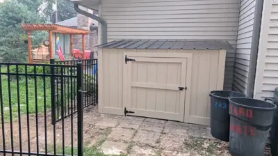 Trash Bin Enclosure Photo